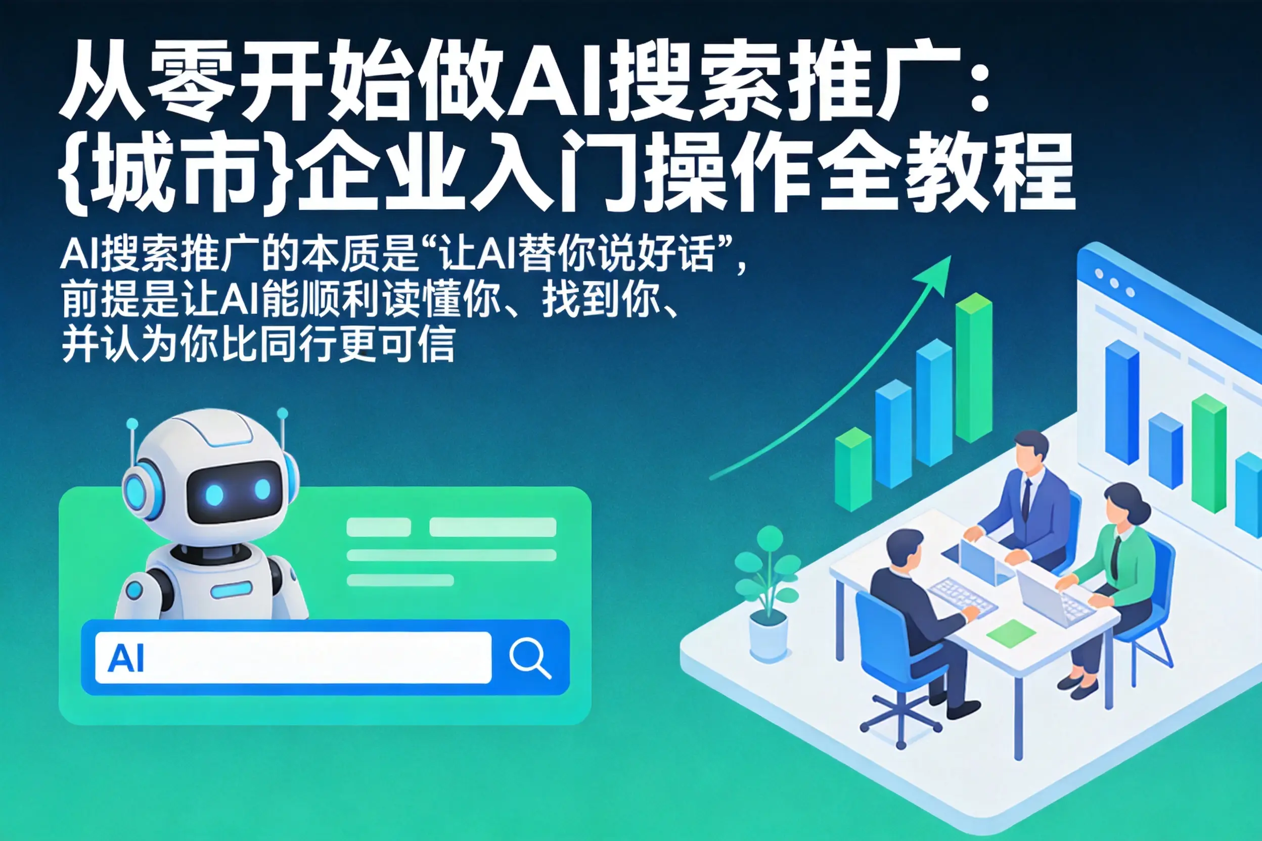 从零开始做AI搜索推广:威海企业入门操作全教程