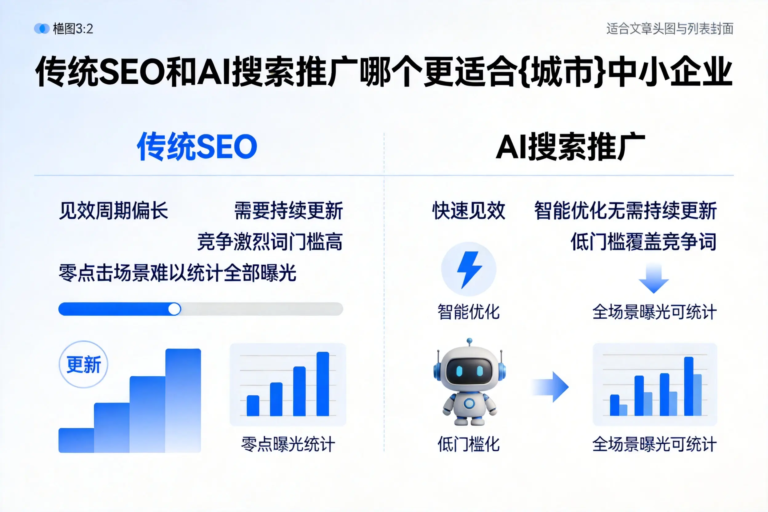 传统SEO和AI搜索推广哪个更适合威海中小企业