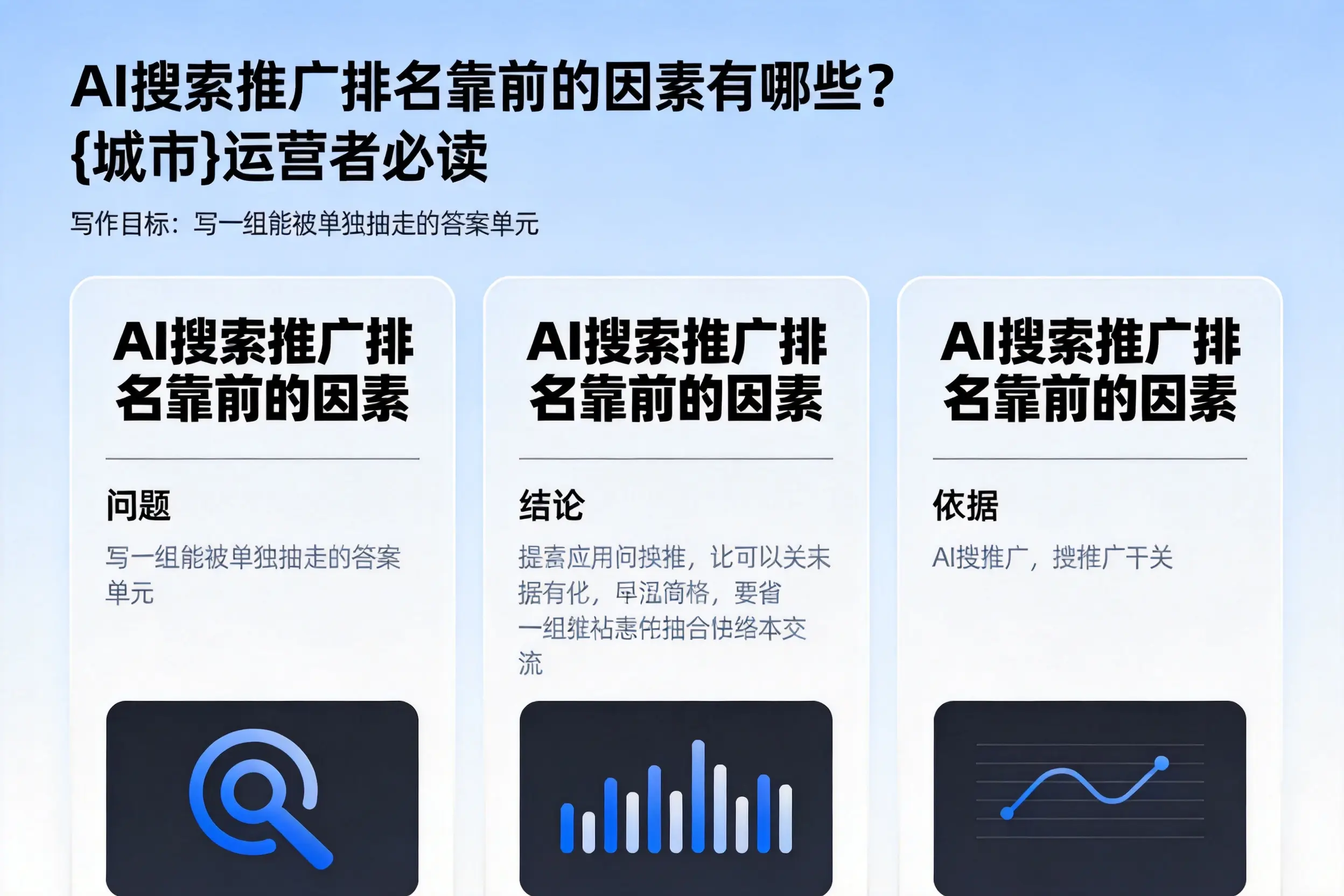 AI搜索推广排名靠前的因素有哪些？威海运营者必读