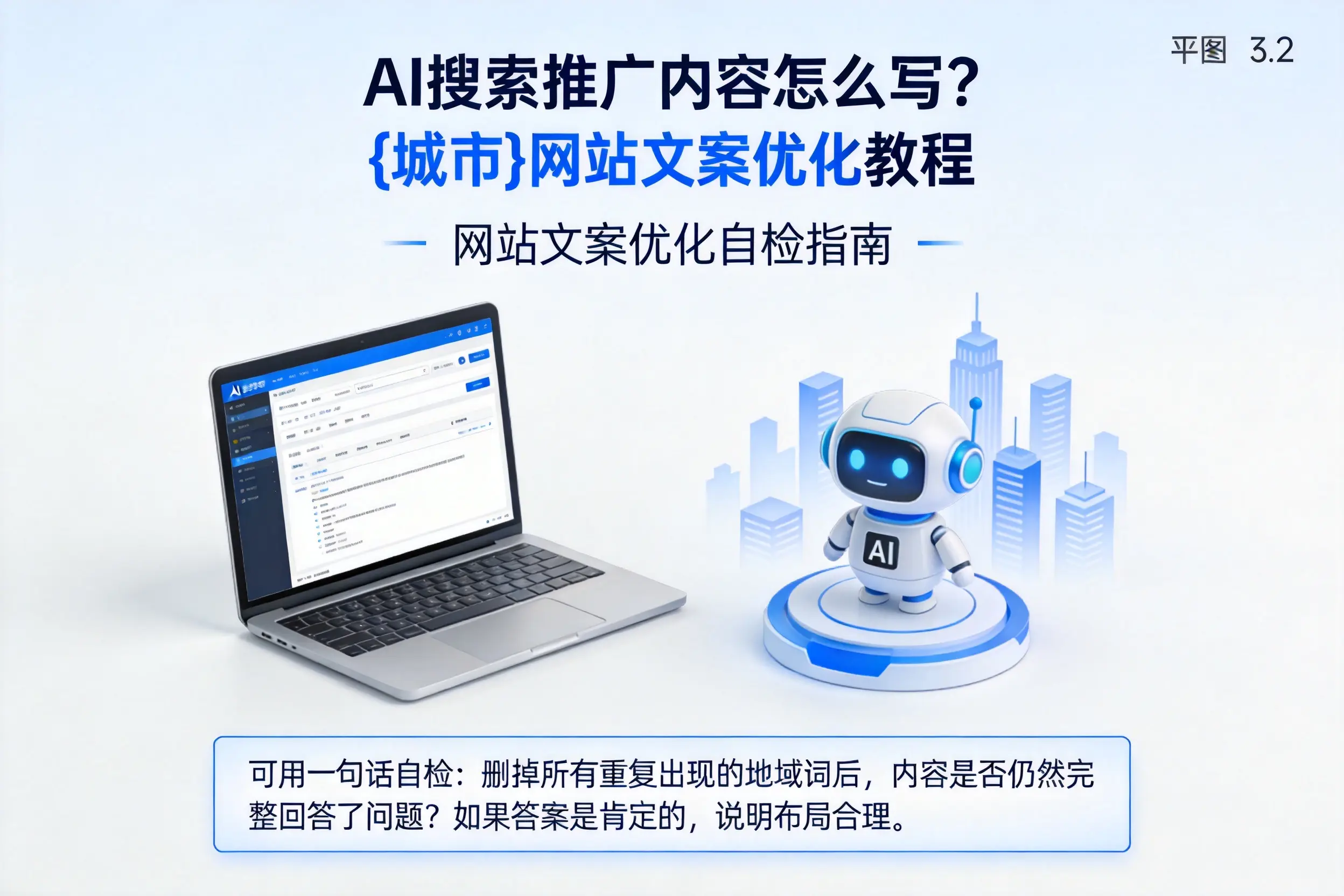 AI搜索推广内容怎么写？威海网站文案优化教程