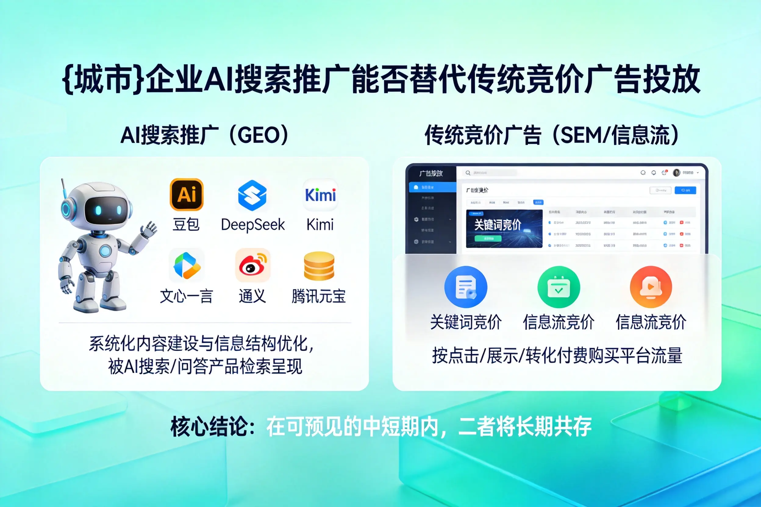 威海企业AI搜索推广能否替代传统竞价广告投放