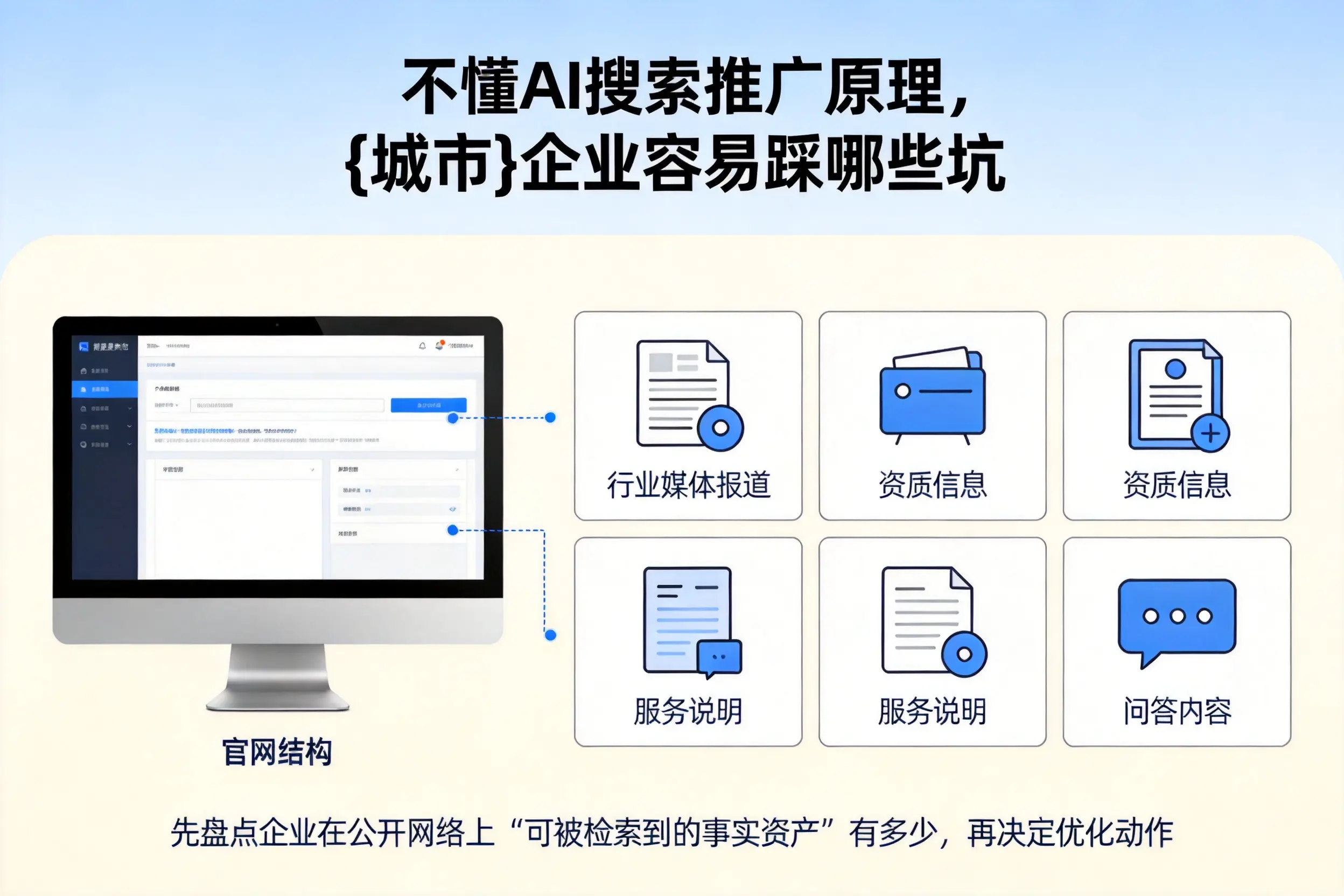 不懂AI搜索推广原理,威海企业容易踩哪些坑