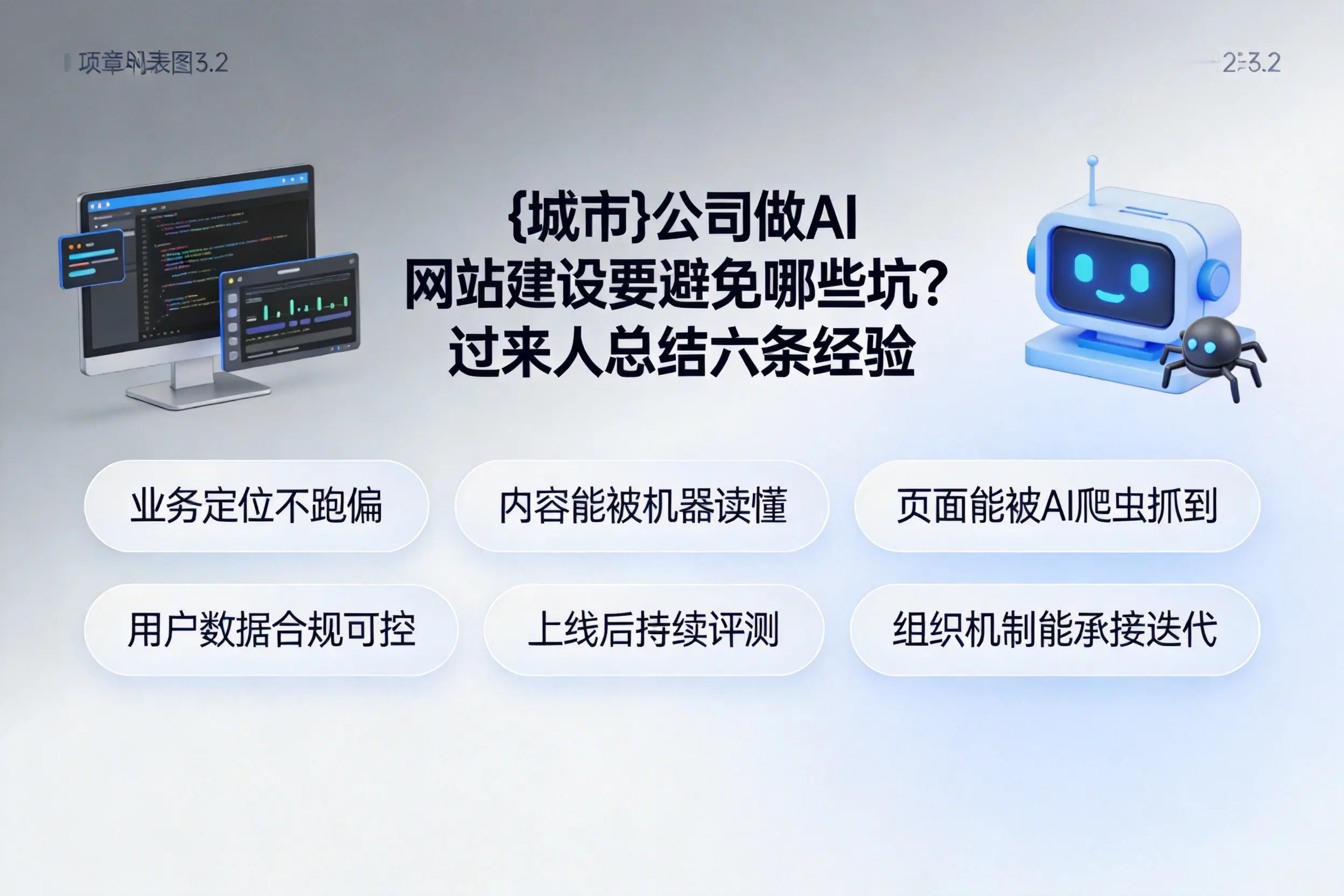 威海公司做AI网站建设要避免哪些坑？过来人总结六条经验