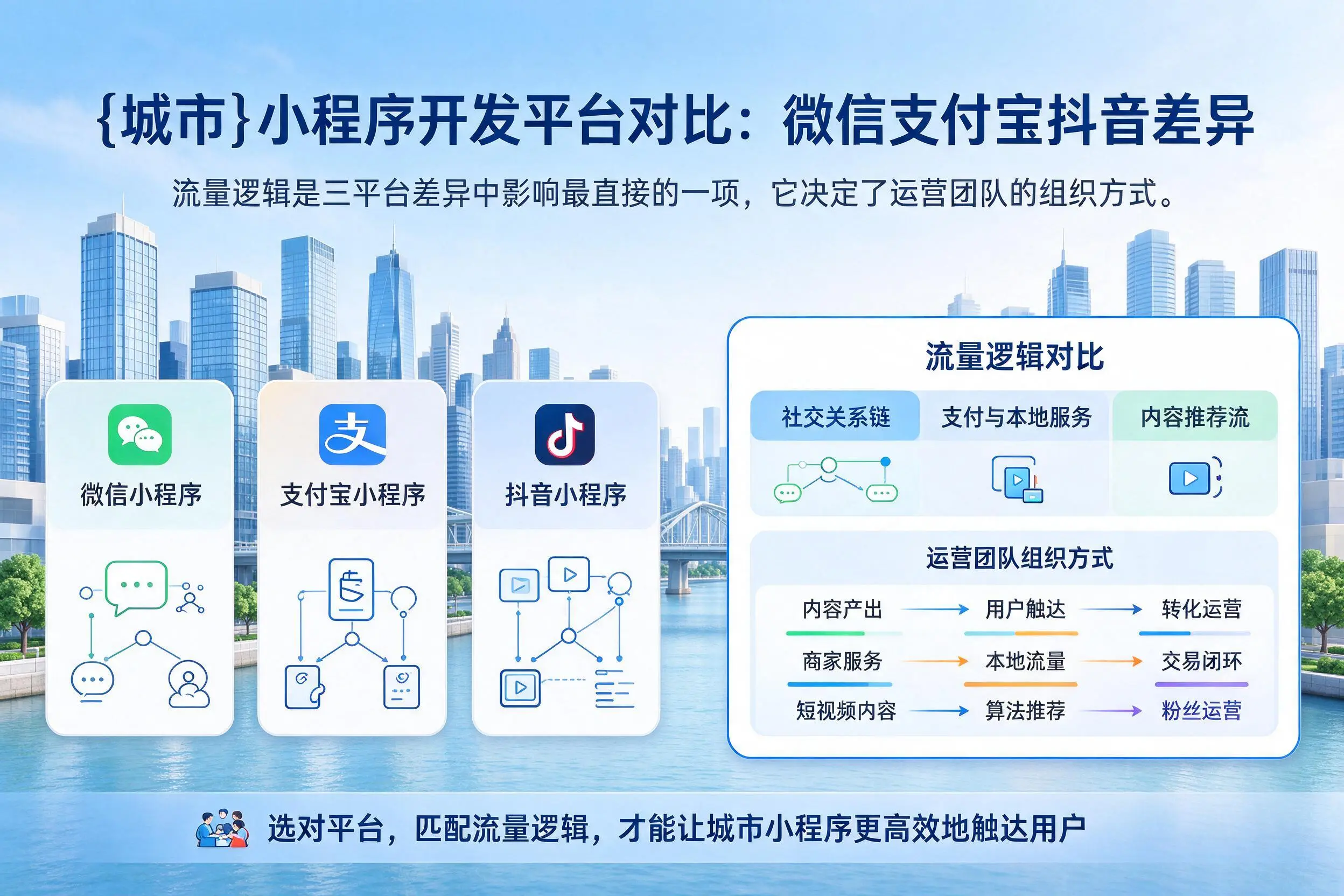 威海小程序开发平台对比:微信支付宝抖音差异